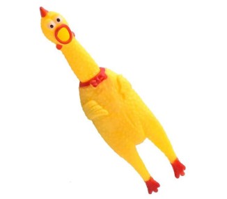 zabawka gumowy kurczak dla psa