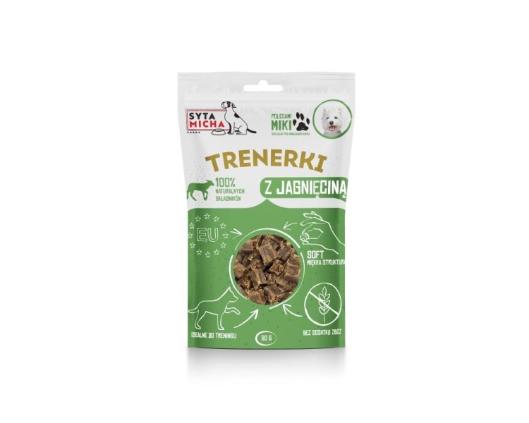Syta Micha Trenerki z jagnięciną dla psa 80g