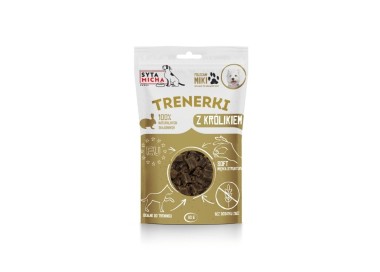 Syta Micha Trenerki z królikiem dla psa 80g
