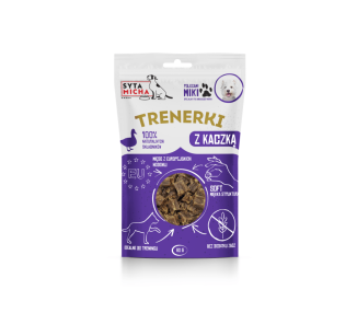 Syta Micha Trenerki z kaczką dla psa 80g
