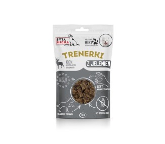 Syta MichaTrenerki z jeleniem dla psa 80g