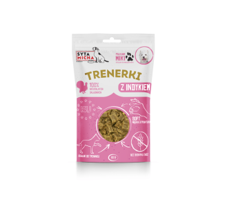 Syta Micha Trenerki z indykiem dla psa 80g