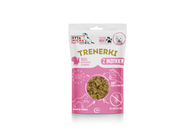 Syta Micha Trenerki z indykiem dla psa 80g