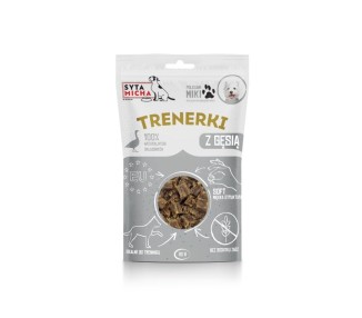 Syta MichaTrenerki z gęsią dla psa 80g