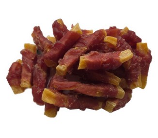 Yarro przekąska dla psów bataty z mięsem kaczki 500g